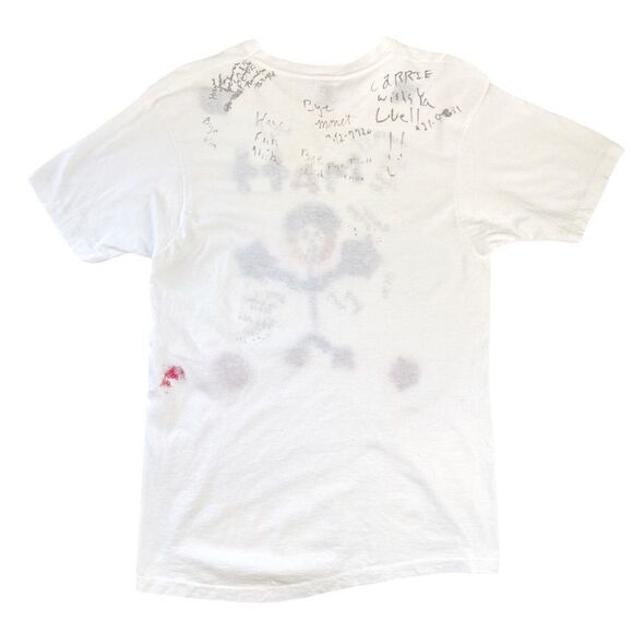 Vintage 90s Single Stitch Painted Art Tee “DMX Is Da Bomb” - Picture 3 of 5